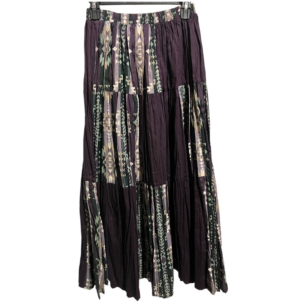 Vtg Rough Rider by Circle T Broomstick Skirt